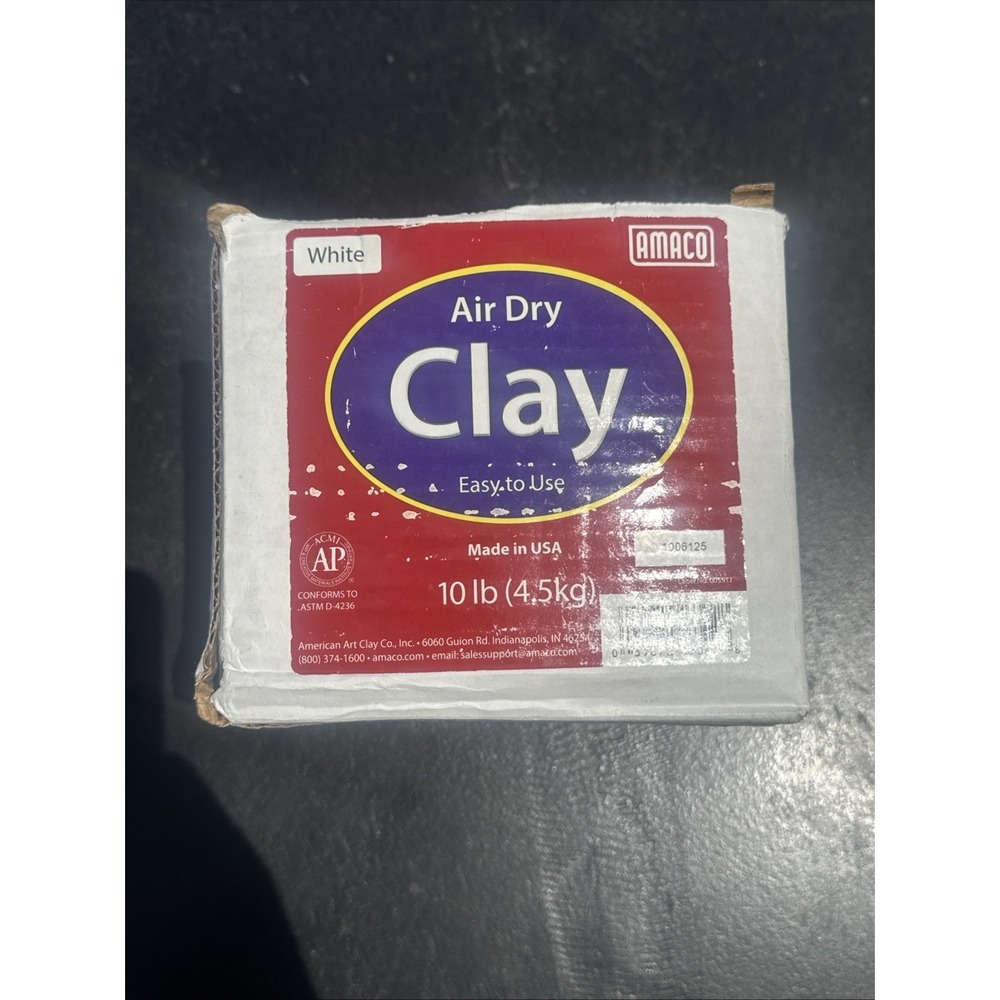 Air-Dry Modeling Clay 10lb Gray